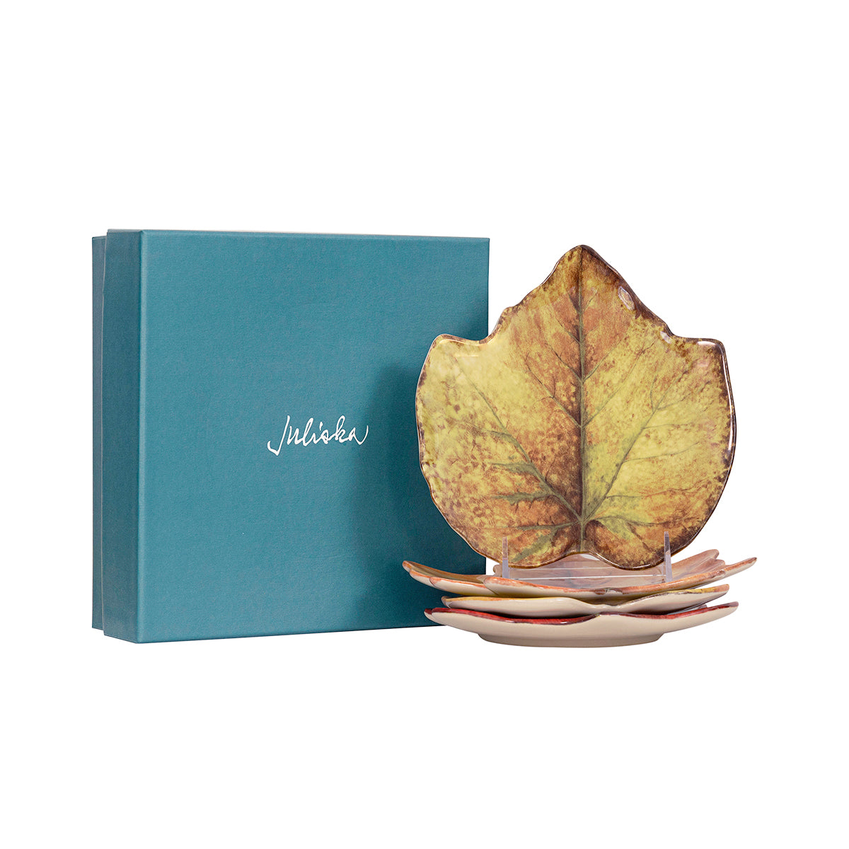 Forest Walk Leaf Plate Assorted Set/4 - Image 2