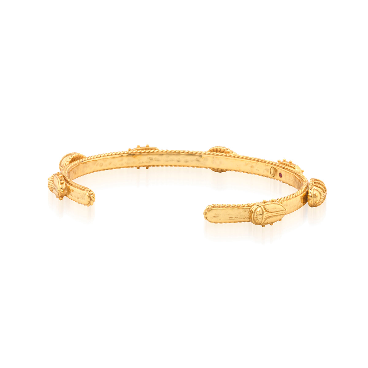 Scarab Petite Cuff - Gold - Image 4