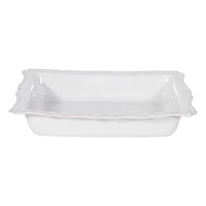 Berry & Thread 17 Rectangular Baker - Whitewash