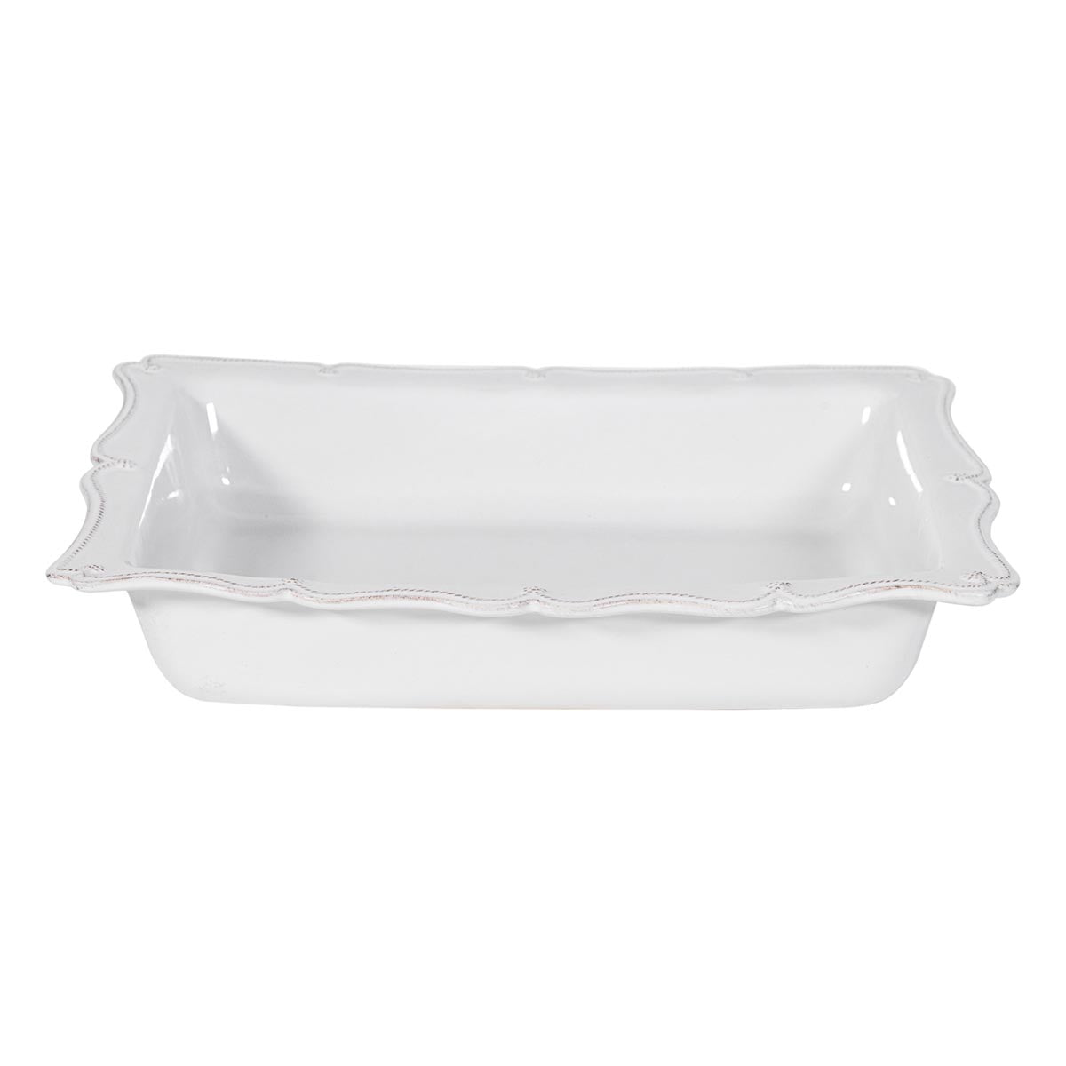 Berry & Thread 17 Rectangular Baker - Whitewash