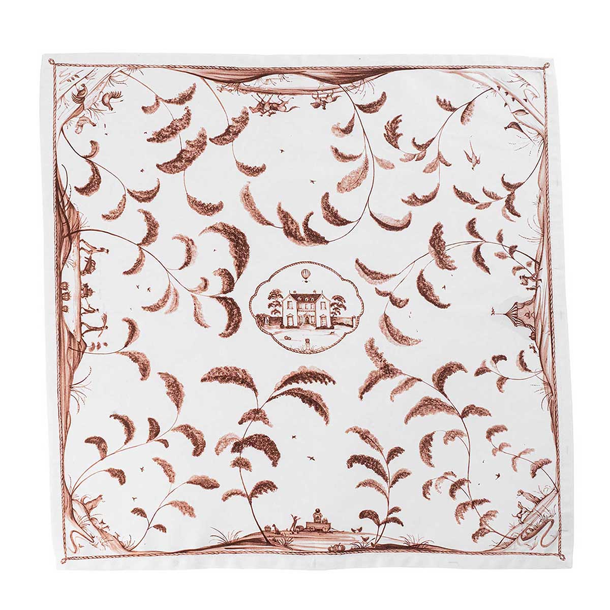 Country Estate Harvest Napkin Set/4 - Sepia - Image 3