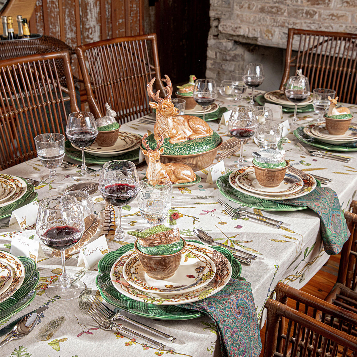Forest Walk 60 x 120 Tablecloth - Multi - Image 3