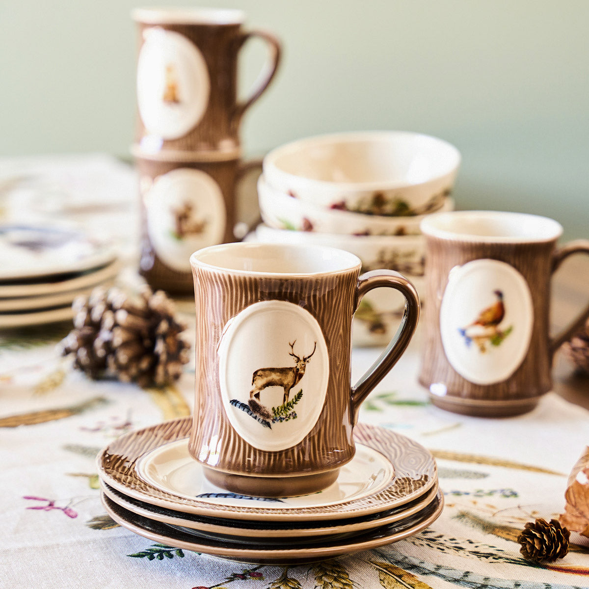 Forest Walk Stag Mug - Image 4