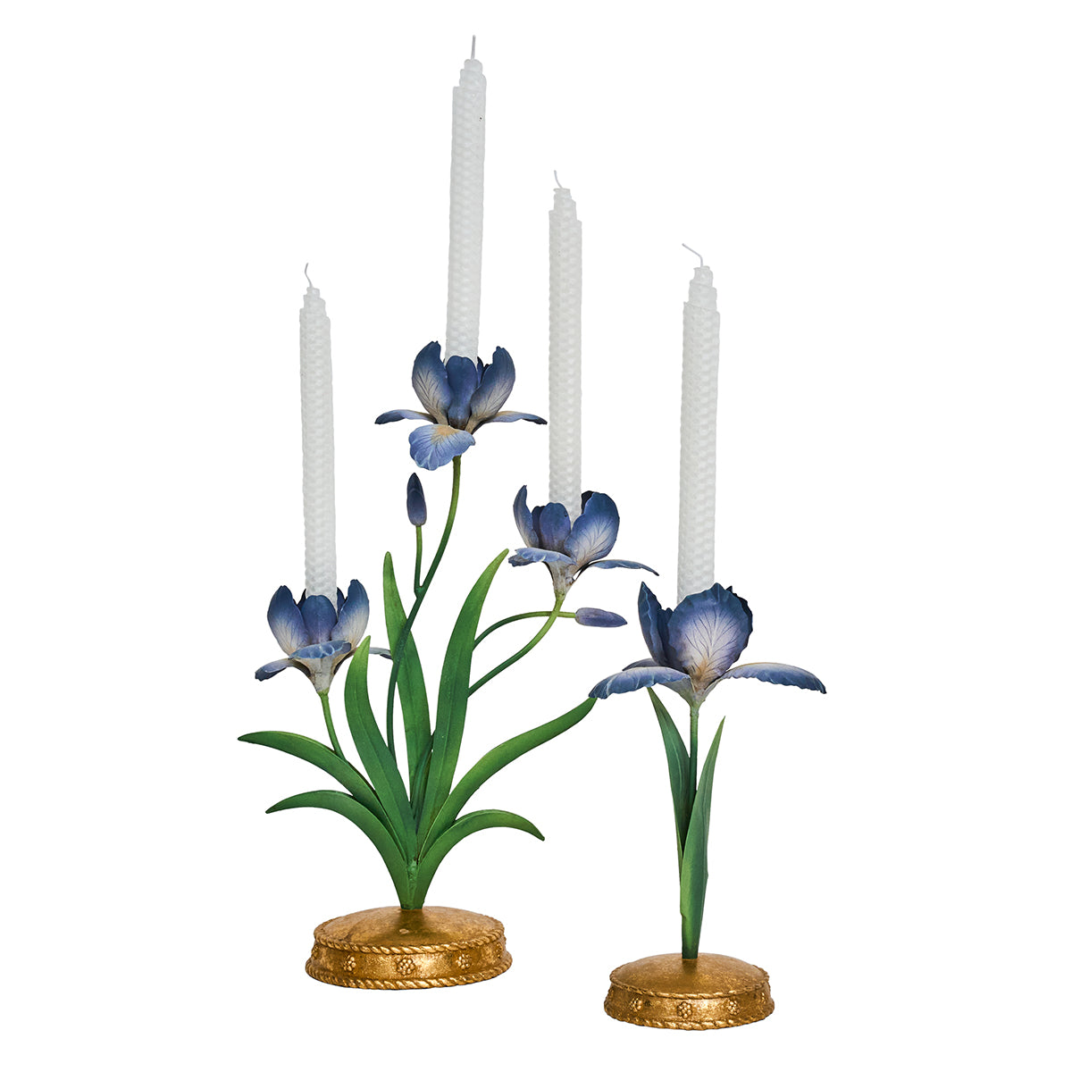 Meadow Walk Iris 9 Candlestick - Chambray - Image 3