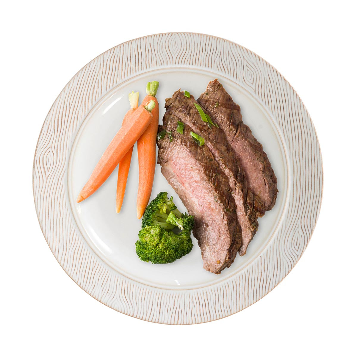 Blenheim Oak Dinner Plate - Whitewash - Image 2
