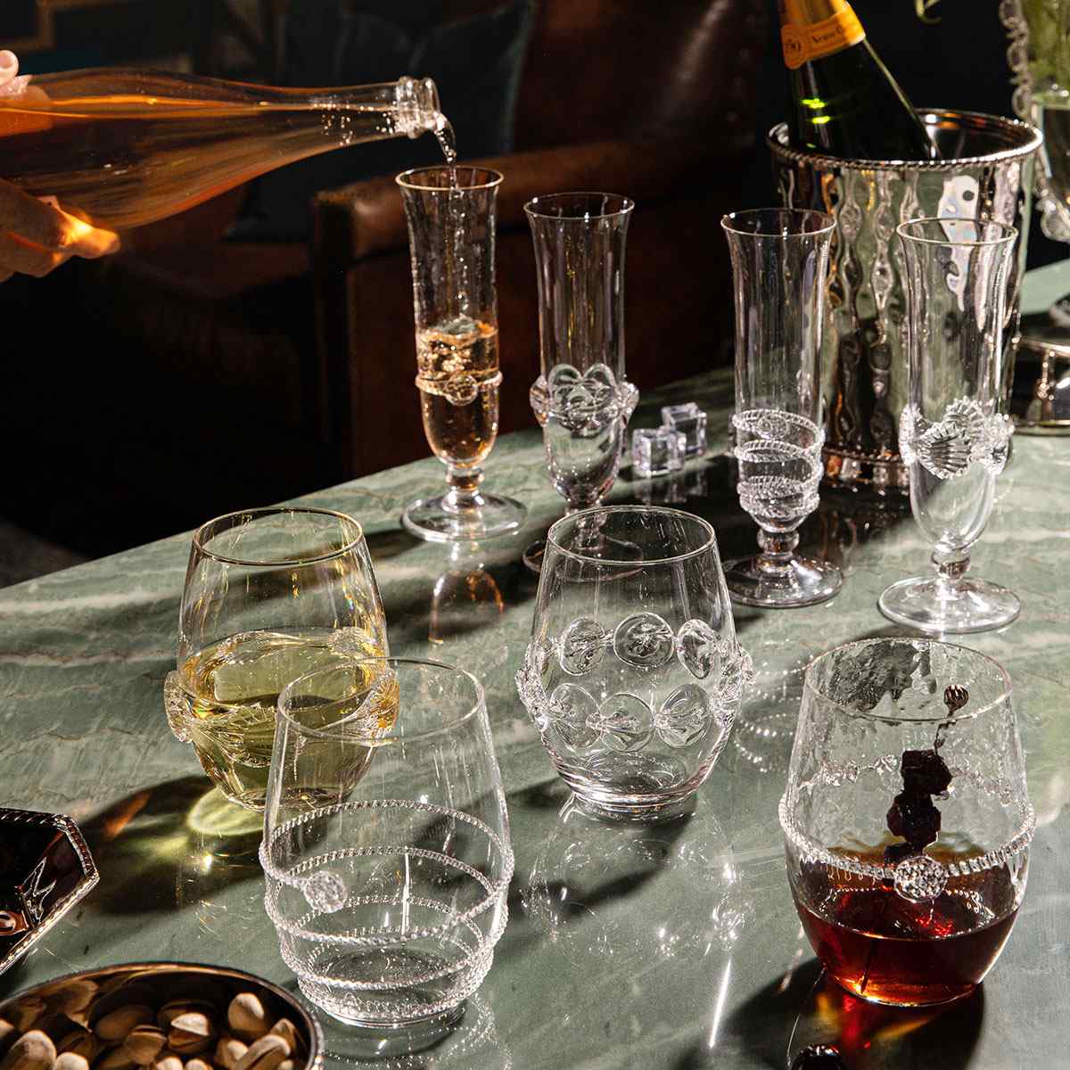 Heritage Stemless Wine Glass Assorted Set/4 - Image 3
