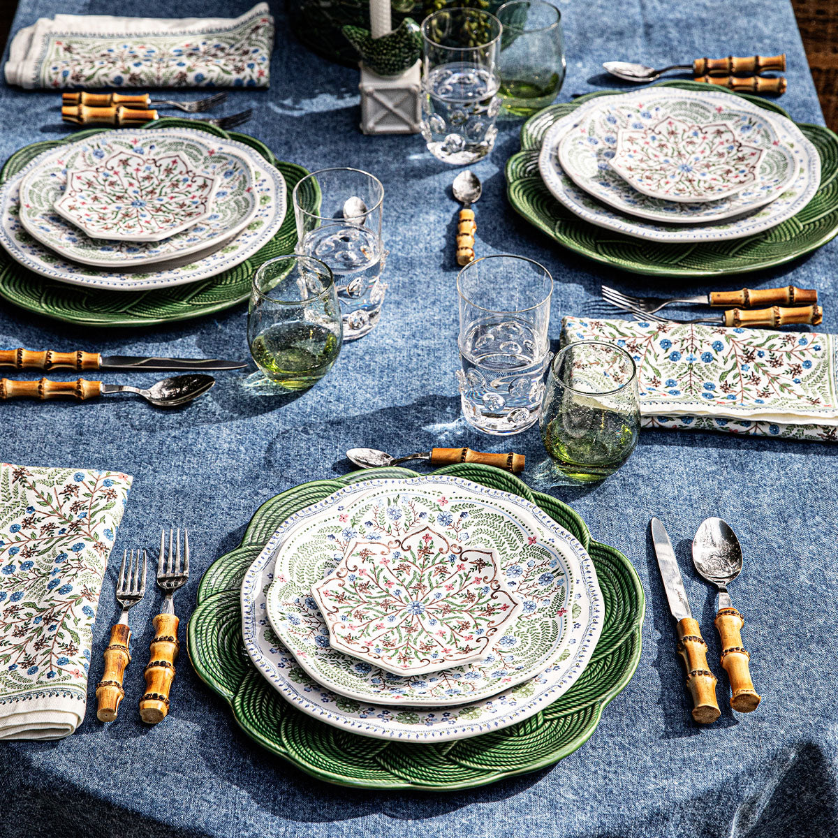 Bamboo 20pc Place Setting - Natural - Image 4