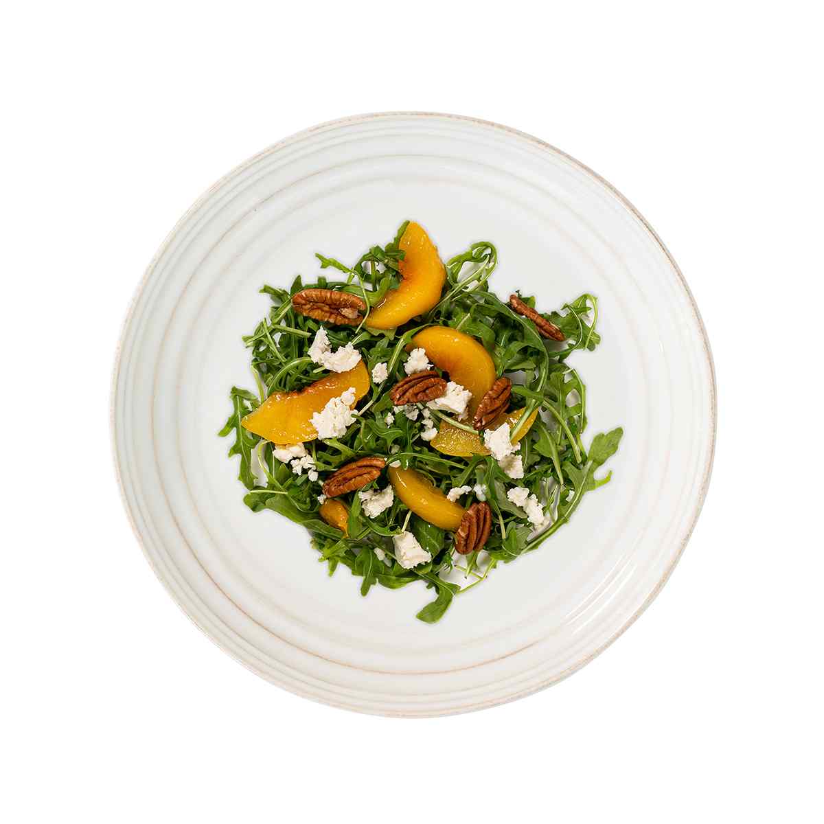 Bilbao Dessert/Salad Plate - Whitewash - Image 2