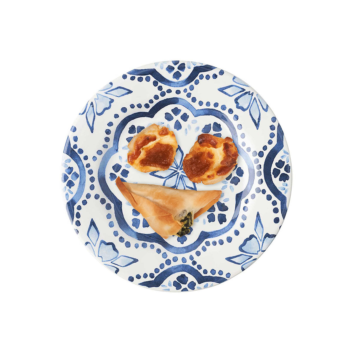 Iberian Side/Cocktail Plate - Indigo - Image 2
