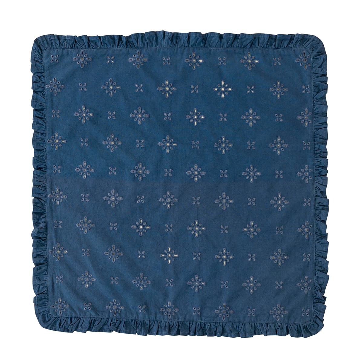 Eyelet Napkin - Navy - Image 5