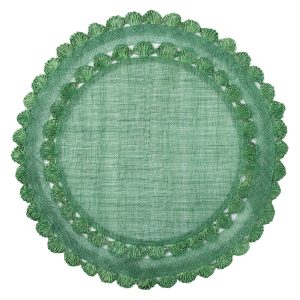Isadora Placemat - Evergreen