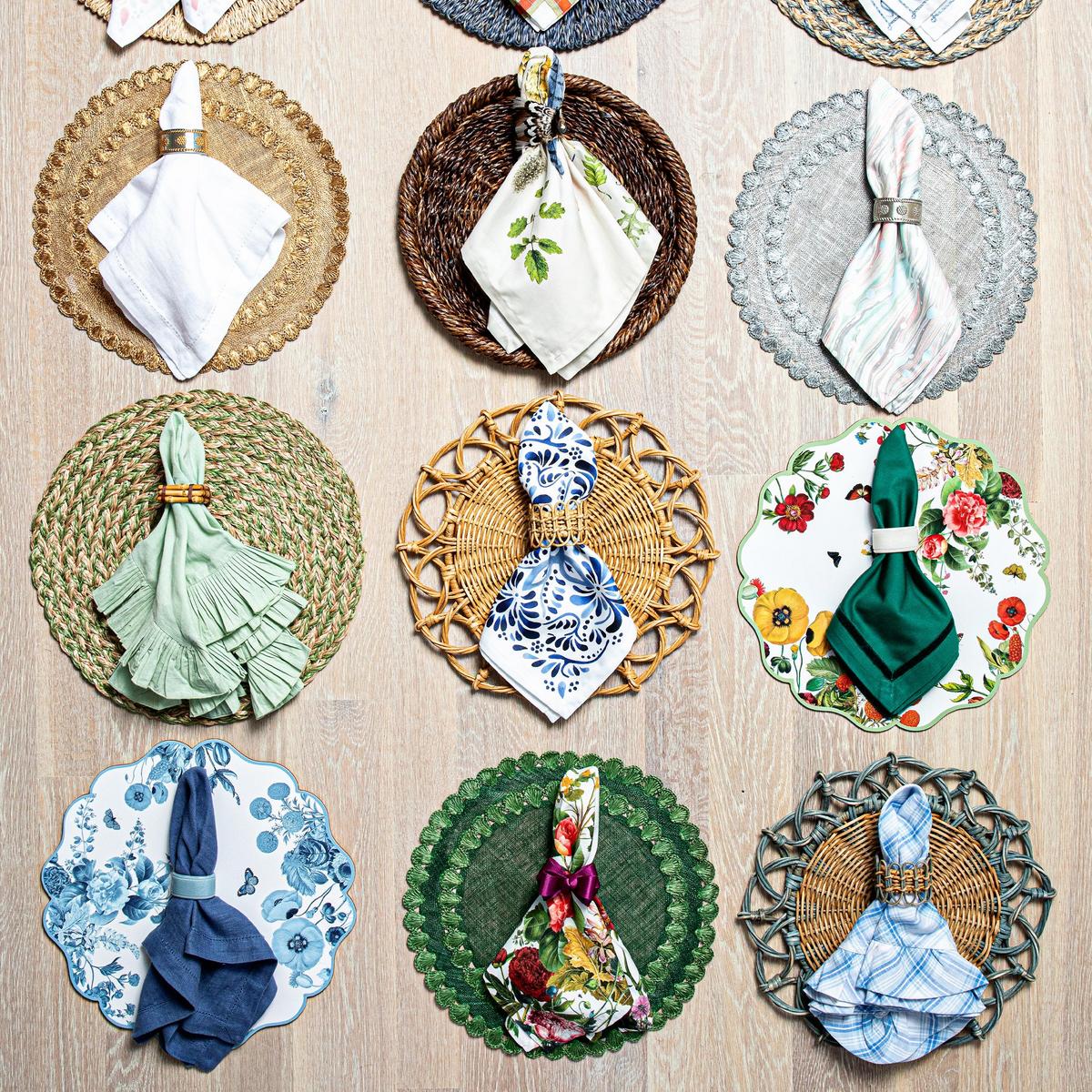 Isadora Placemat - Evergreen - Image 3