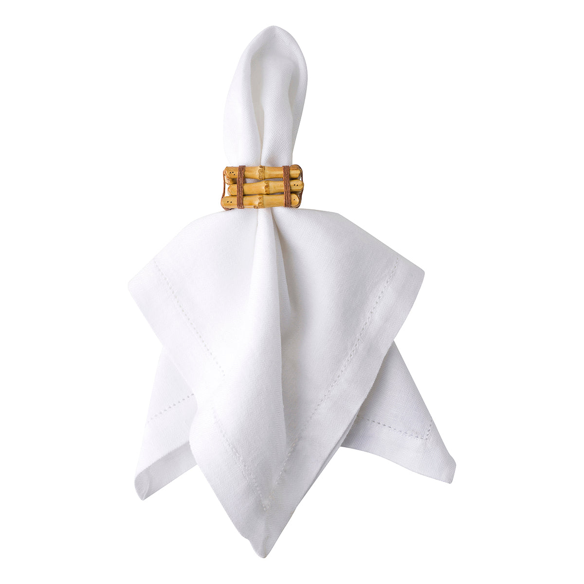 Bamboo Napkin Ring - Natural - Image 2