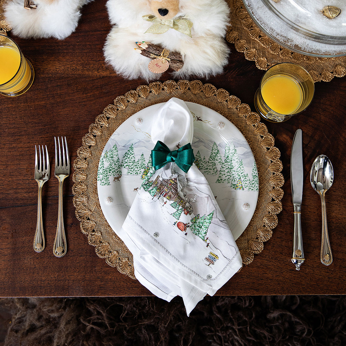 Tuxedo Napkin Ring - Green - Image 5