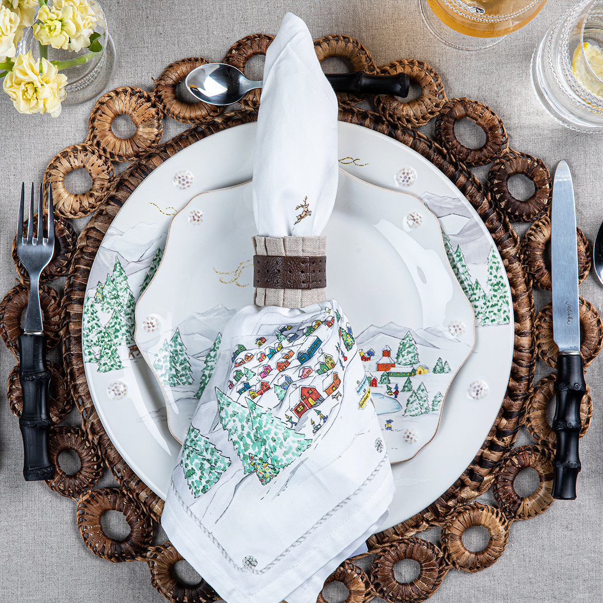 Rustic Ring Placemat - Natural - Image 5