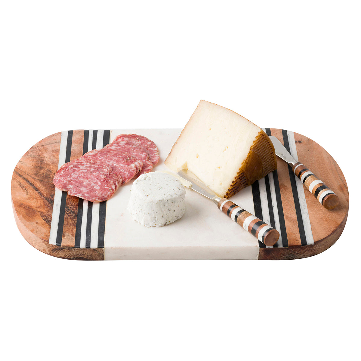 Stonewood Stripe 15 Serving Board with Spreader - Image 3