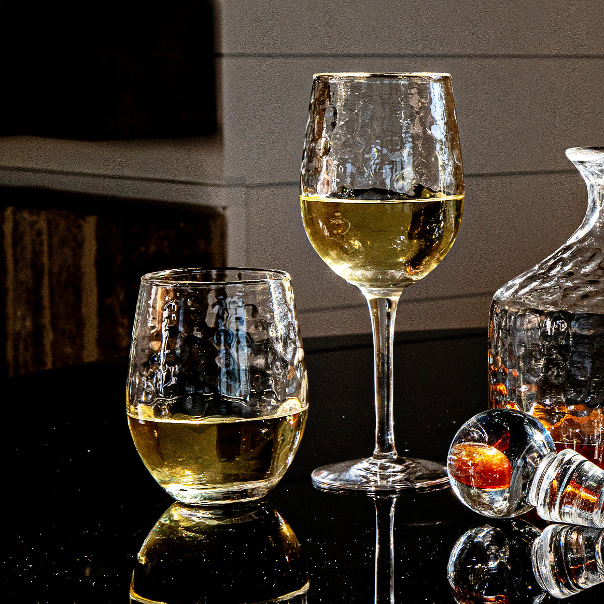 Puro Stemless Wine Glass - Image 3
