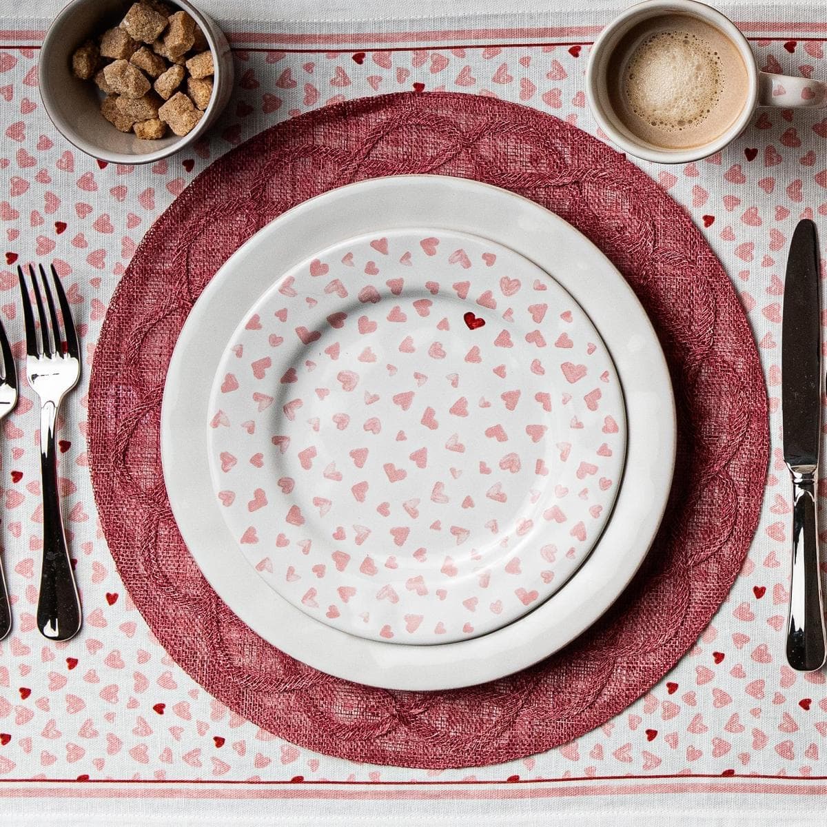 Tuileries Garden Placemat - Mulberry - Image 2