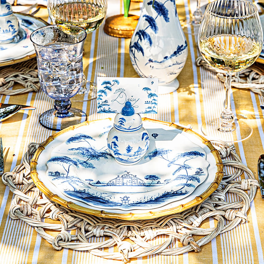 Provence Rattan Placemat - Whitewash - Image 2