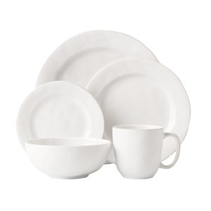 Puro 5pc Place Setting - Whitewash