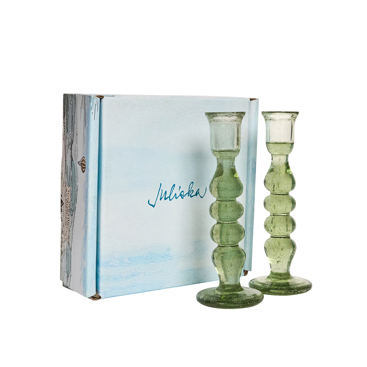 Provence 7 Candlestick Set/2 - Basil - Image 2
