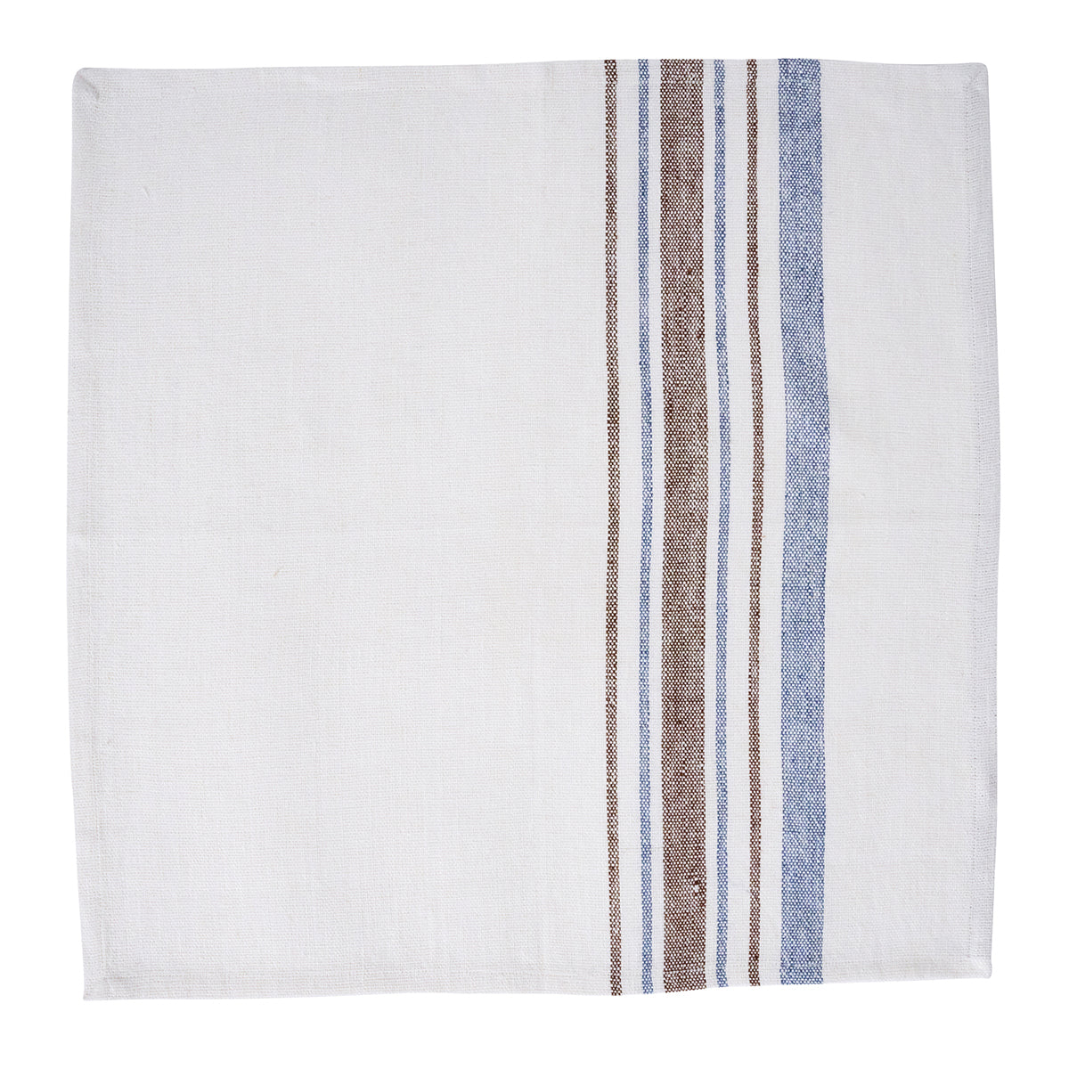 Danish Stripe Napkin Set/4 - Taupe - Image 3