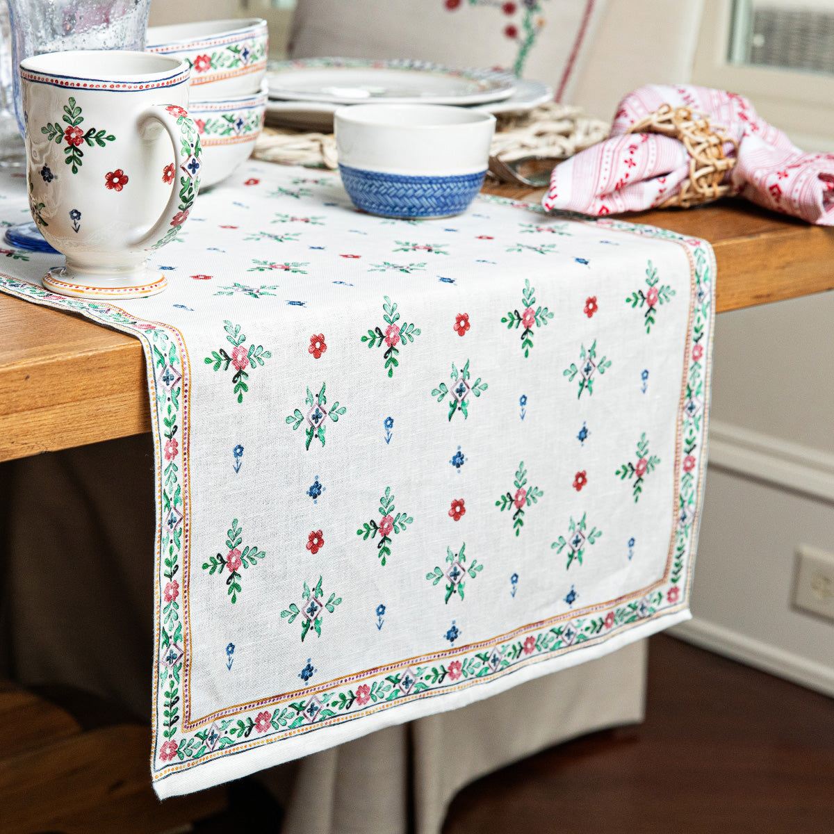 Heidi 18 x 90 Table Runner - Multi - Image 2