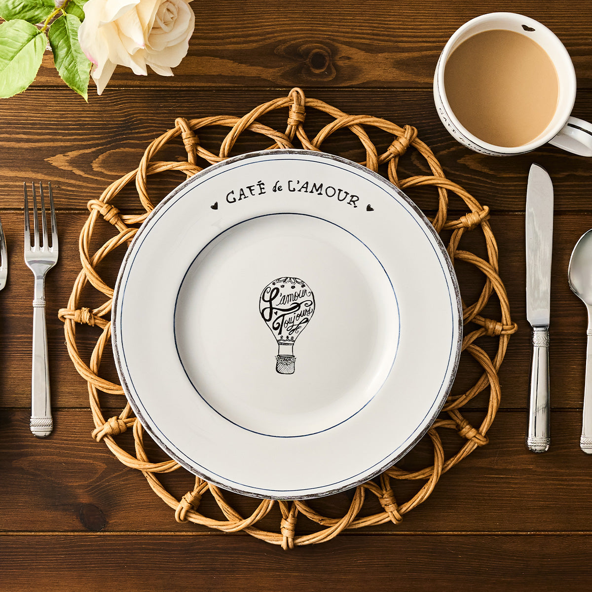 L'Amour Toujours Dinner Plate - Image 3
