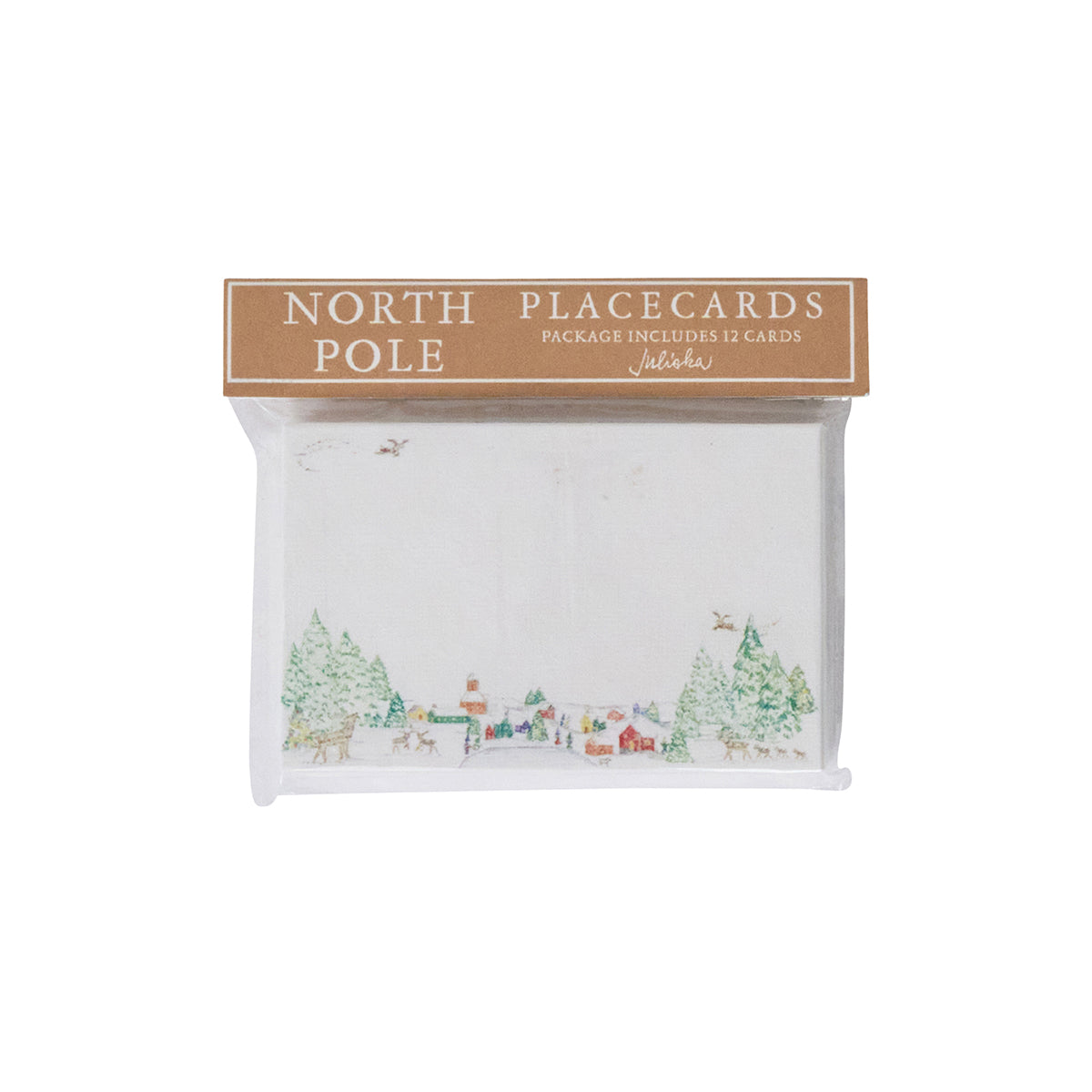 Berry & Thread North Pole Place Card Set/12 - Image 3