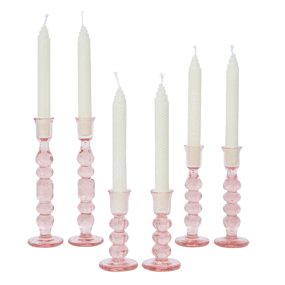 Provence 9 Candlestick Set/2 - Blush - Image 4