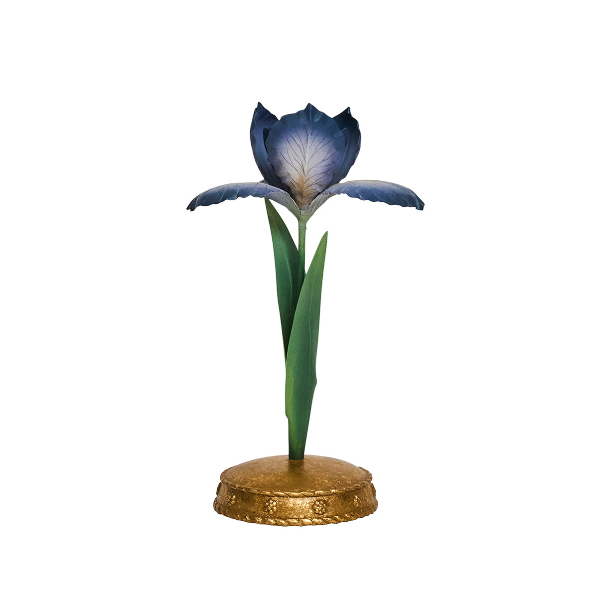 Meadow Walk Iris 9 Candlestick - Chambray