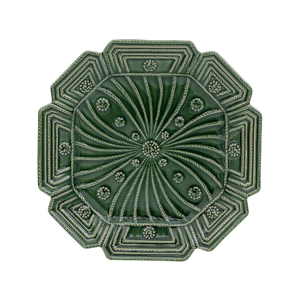 Jardins du Monde Dessert/Salad Plate Assorted Set/4 - Basil - Image 9