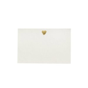L'Amour Toujours Place Card Set/12 - Gold