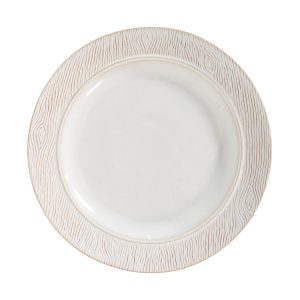 Blenheim Oak Dinner Plate - Whitewash