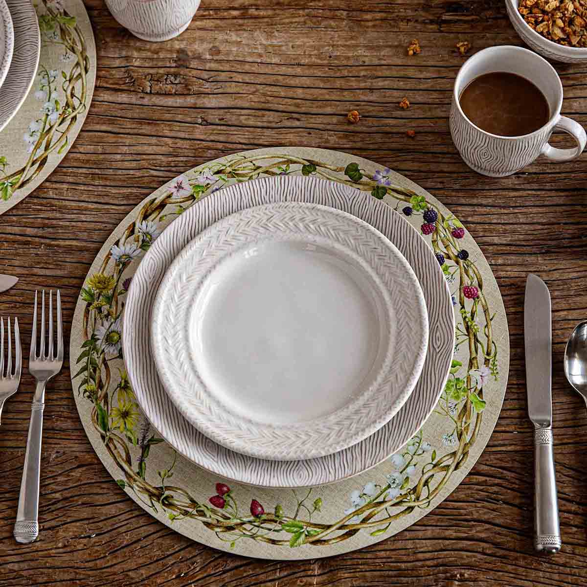 Meadow Walk Placemat Set/4 - Multi - Image 3