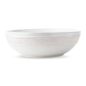 Le Panier 12 Serving Bowl - Whitewash
