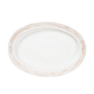 Blenheim Oak 18 Platter - Whitewash