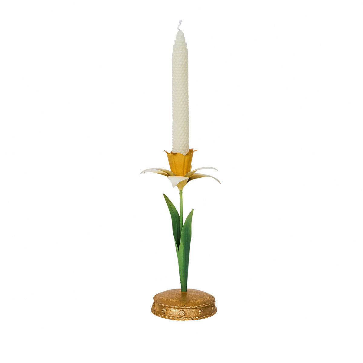 Meadow Walk Daffodil 9 Candlestick - Yellow - Image 2