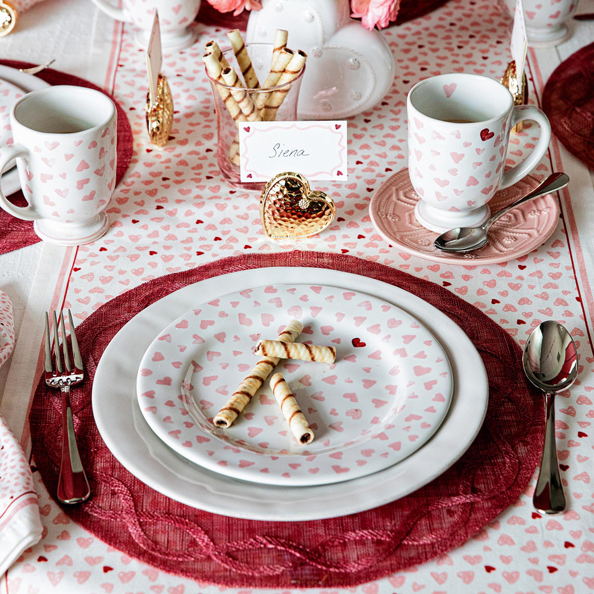 Love You More Place Card Set/12 - Pink - Image 5