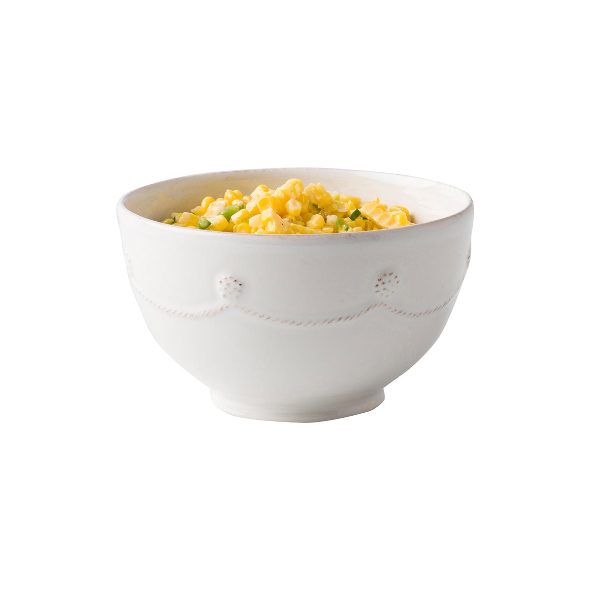 Berry & Thread Cereal/Ice Cream Bowl - Whitewash - Image 2
