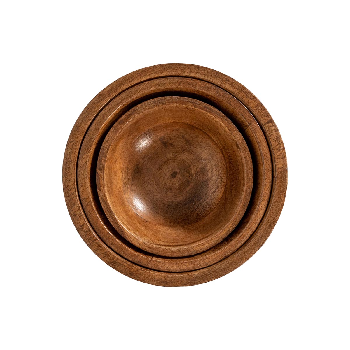 Bilbao Wood Nesting Bowl Set/3pc - Image 3