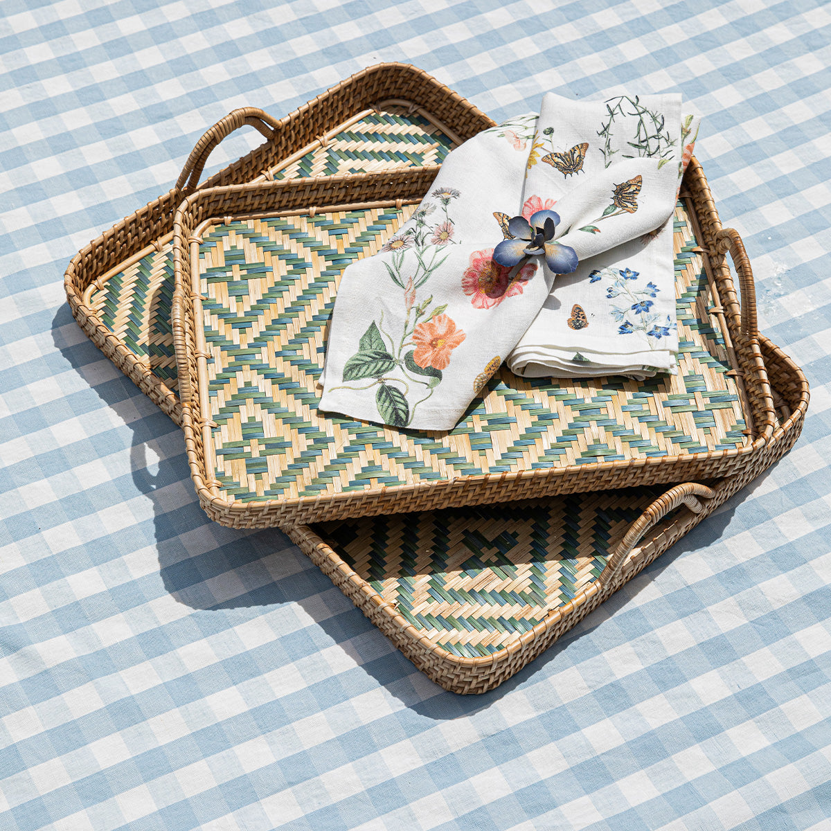 Villa Seville 18 Tray - Chambray - Image 5