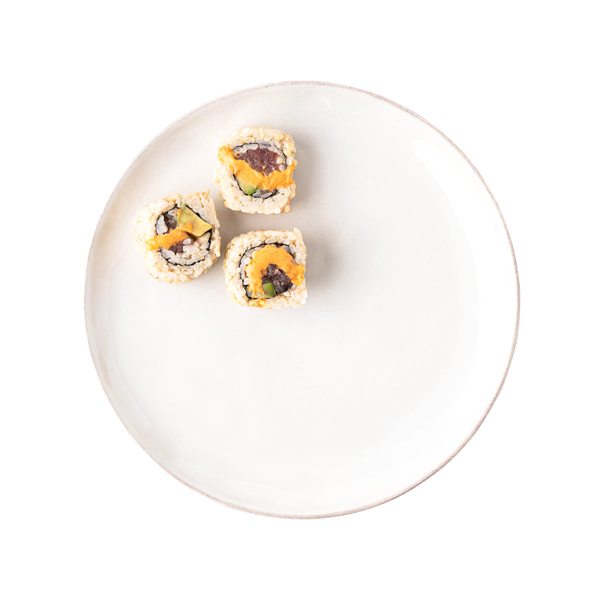 Puro Coupe Dessert/Salad Plate - Whitewash - Image 2