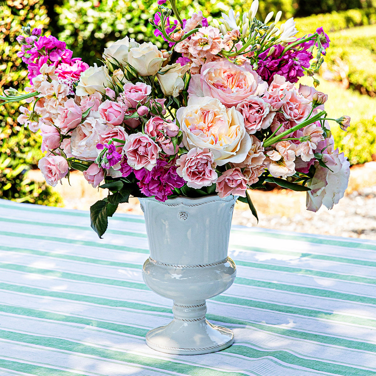 Berry & Thread Petite Parterre Garden 8 Vase - Whitewash - Image 5