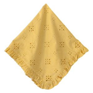 Eyelet Napkin - Sunflower