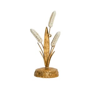 Forest Walk Wheat Place Card Holder - Gold