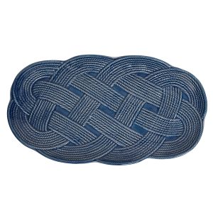 Le Panier Mystic Knot 15 Hostess Tray - Denim