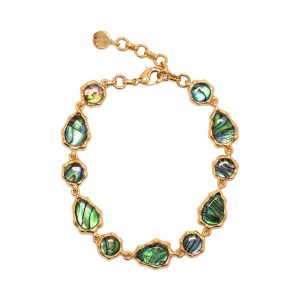 Aurora Link Bracelet. 7+2'' - Abalone