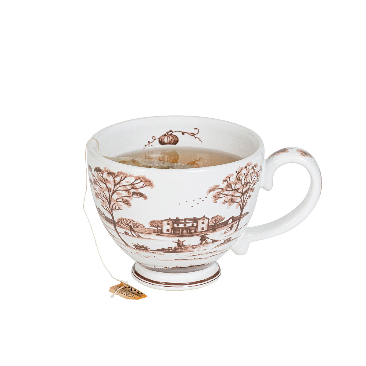 Country Estate Harvest Breakfast Cup - Sepia - Image 2