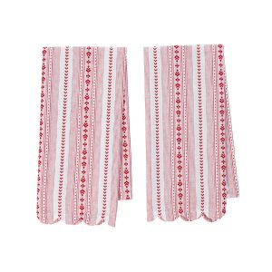 Villa Stripe Kitchen Towel Set/2 - Red
